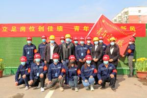 “青年突擊隊”的旗幟在河南三建項目一線高高飄揚！