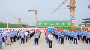 人人講安全 個個會應急——洛陽農副產品冷鏈物流中心項目安全月觀摩交流會圓滿舉行！